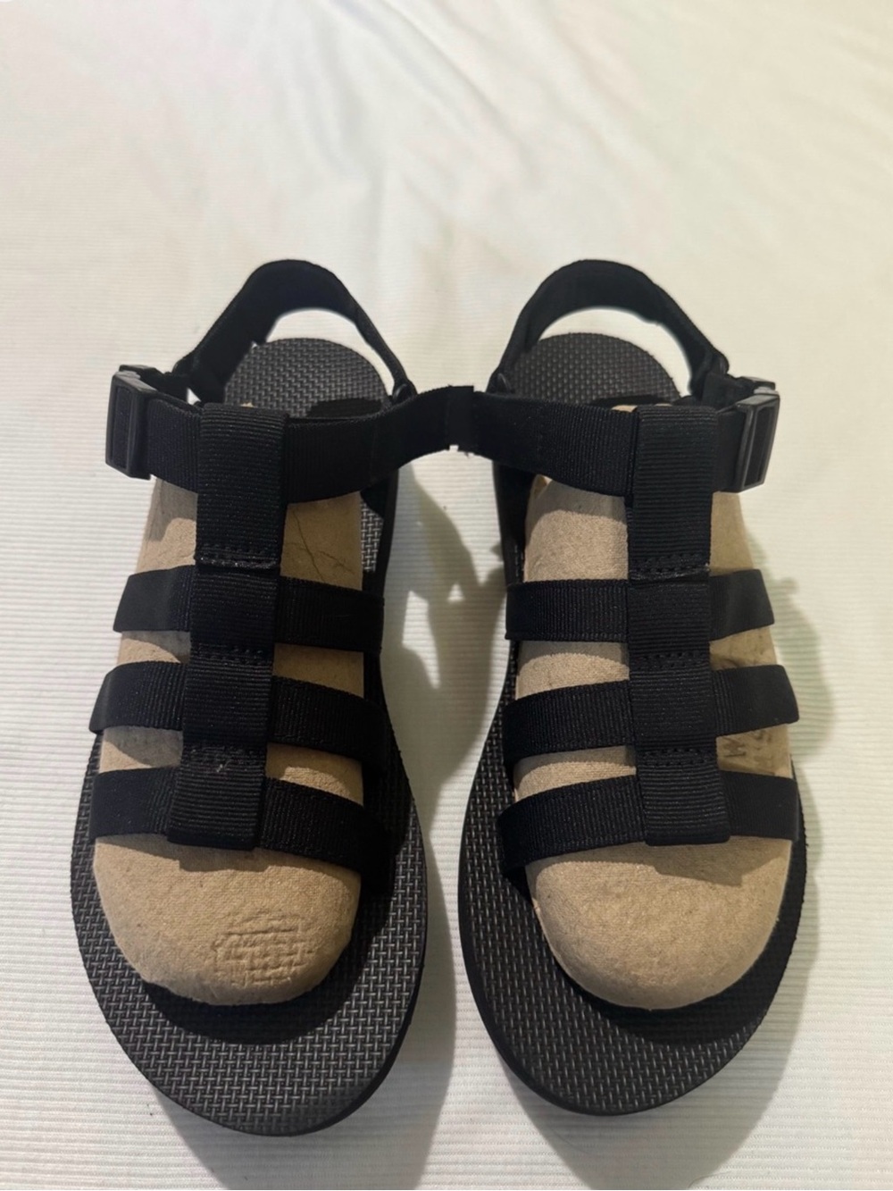 Women’s Like New Teva Dorado Black Sandals Adjustable Size 11
